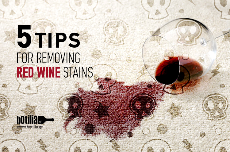 5 tips for Removing Red Wine Stains