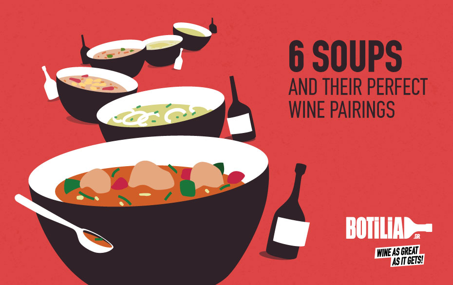 6 soups and their ideal wine pairings!