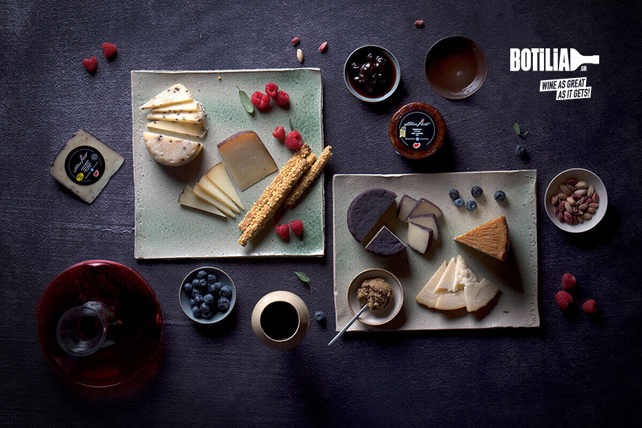 Cheese and wine. The best pairings!